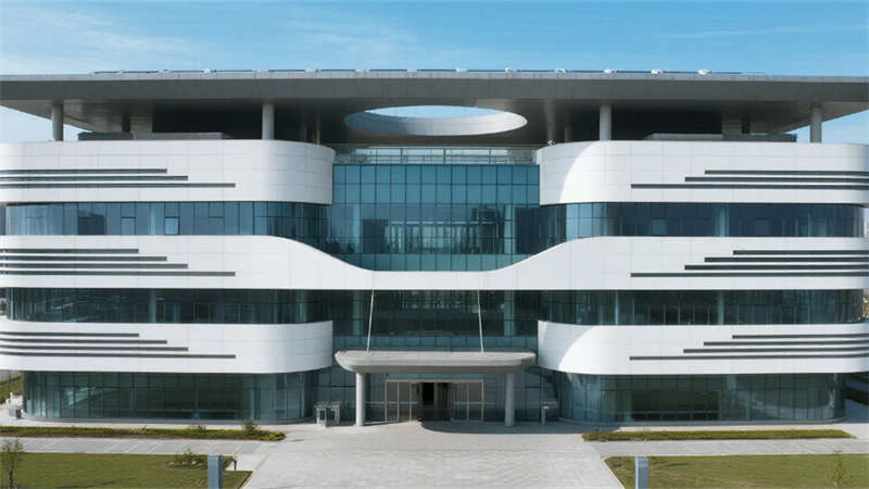 模塊化低碳建筑，合肥新材料智造廠房裝修設(shè)計效果圖