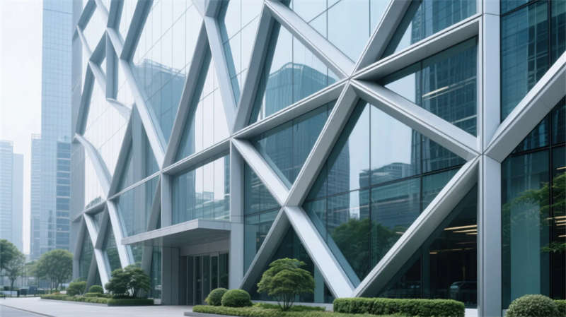 創(chuàng)新幾何美學(xué)，合肥3000平現(xiàn)代簡約辦公空間設(shè)計裝修效果圖